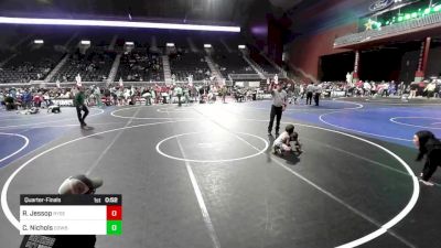 40 lbs Quarterfinal - Ridge Jessop, Ryse Wr Ac vs Cord Nichols, Cowboy Kids WC