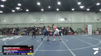 285 lbs Semis & 1st Wrestleback (8 Team) - Benjamin Hartman, Oregon vs Richard Thomas, Oklahoma Red