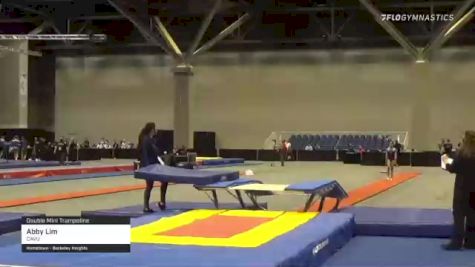 Abby Lim - Double Mini Trampoline, CAVU - 2021 USA Gymnastics Championships