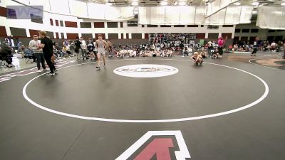 120 lbs Rr Rnd 3 - Bryce Glaze, Outlaws HS2 vs Lucas Galdine, ISI Wrestling Blue