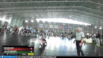 63 lbs Quarters & Wb (16 Team) - Tayven Kem, Utah Gold vs Colten Becker, Black Fox Wrestling