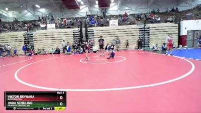 65-71 lbs Round 4 - Vada Schilling, Franklin Central WC vs Viktor Reynaga, Bloomington