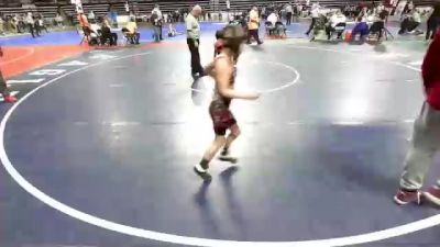 41 lbs Quarterfinal - Jahson Brown, Spazz Wrestling vs Jaxon Churchill, Pascack HIlls