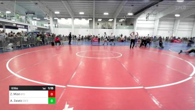 101 lbs Round Of 16 - Zakiya Mian, BTS Providence vs Addison Zaiatz, Oxford Hills