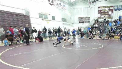 106 lbs Semifinal - Ben Ryser, Spokane Wrestling vs Beaudi Shaeffer, Othello Wrestling Club