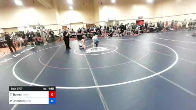 55 kg Cons 32 #2 - Tucker Bowen, Team Idaho Wrestling Club vs Presley Johnson, Thoroughbred Wrestling Academy (TWA)