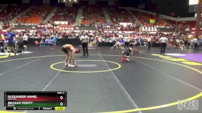 3-2-1A 113 Quarterfinal - Brogan Monty, Beloit vs Alexander Hamel, Hill City