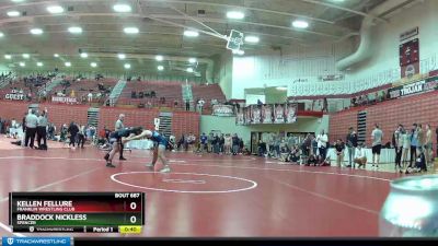 182 lbs 1st Place Match - Braddock Nickless, Spencer vs Kellen Fellure, Franklin Wrestling Club