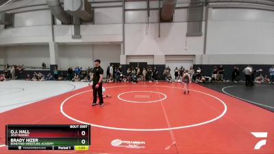 70 lbs Cons. Round 4 - O.j. Hall, Jflo Trained vs Brady Hizer, Boneyard Wrestling Academy