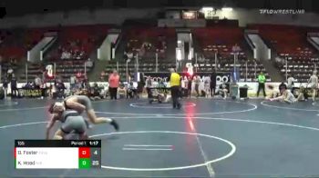 155 lbs Semis & 1st Wrestleback (8 Team) - Kamden Hood, Impact Wrestling Black vs Owen Foster, Bad Bass