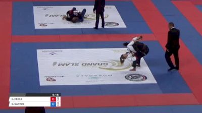 ERIN HERLE vs DAYANA SANTOS Abu Dhabi Grand Slam Rio de Janeiro