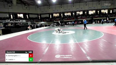 120 lbs Round Of 32 - Bryan Santangelo, Bullis School vs Robert Leeds, Germantown Academy