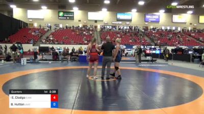 72 kg Quarters - Erin Clodgo, Sunkist Kids Wrestling Club vs Brighton Hutton, Unattached