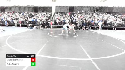 140-H lbs Round Of 64 - Lukas Katsigiannis, Validus Wrestling Club vs Marco DeMaio, GPS Wrestling Club