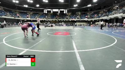 130 lbs Cons. Round 2 - Claire Zorns, Unity vs Ruby Gavina, Dundee Crown