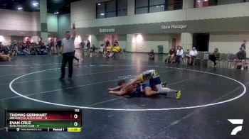152 lbs Round 1 (6 Team) - Thomas Gernhart, Brevard FCA-Alpha Dogz vs Evan Cruz, Elite Athletic Club