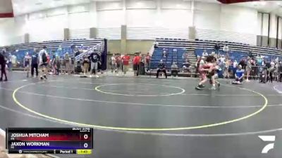 119 lbs Semifinal - Joshua Mitcham, PA vs Jaxon Workman, MI