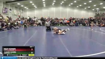 85 lbs Round 5 (6 Team) - Riley Sumner, Missouri Avengers vs Caiden Kassel, Iowa Gold