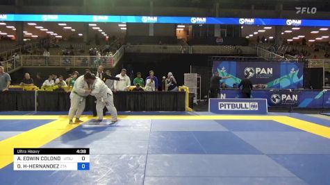 ANTHONY EDWIN COLONDRES vs DENYLSON R. HERNANDEZ-HERNANDEZ 2024 Pan Jiu Jitsu IBJJF Championship