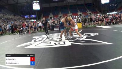 160 lbs Rnd Of 128 - Ashton Lassig, California vs Nolan Kielcheski, Wisconsin