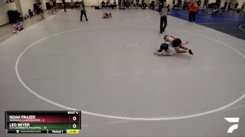 135 lbs Semis & 1st Wrestleback (8 Team) - Leo Beyer, Z-M (Zumbrota/Mazeppa) vs Noah Frazee, Marshall/Lakeview/RTR