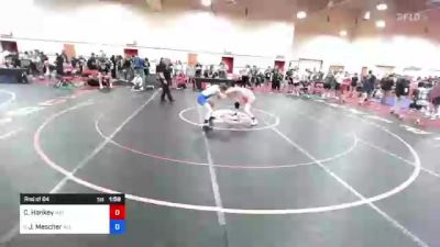 57 kg Rnd Of 64 - Colton Hankey, Mat Sense Wrestling vs Jake Mescher, All In Wrestling Academy