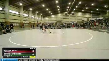 92 lbs Champ Round 1 (16 Team) - Daxton Jolley, Utah Green vs Louden Kindsfater, Bear Cave