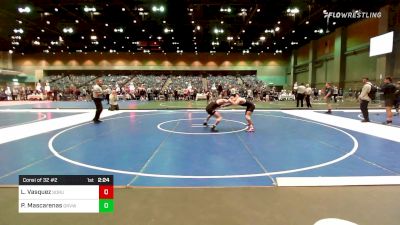 125 lbs Consi Of 32 #2 - Lorenzo Vasquez, Southern Oregon vs Paul Mascarenas, Grand View