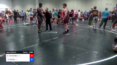 285 lbs Cons. Round 3 - Shantavous White, Florida vs Cane Fernandez, Empowered Ocala Wrestling