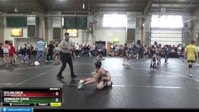 72 lbs Round 1 (6 Team) - Dylan Deck, PA Alliance Blue vs Kerrigan Davis, Terps Xtreme