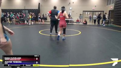 152 lbs 5th Place Match - Dana Cleveland, Ankeny Wrestling Club vs Hunter Tenborg, Iowa