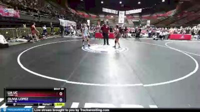 117 lbs Placement Matches (16 Team) - Lia Uc, TCWA vs Olivia Lopez, IEWA