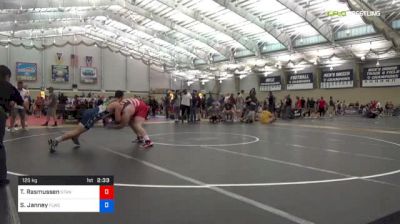 125 kg Consi Of 16 #2 - Trevor Rasmussen, Stanford vs Seth Janney, Finger Lakes Wrestling Club Prep