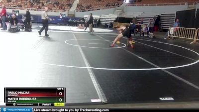 D2-150 lbs Quarterfinal - Pablo Macias, Ironwood vs Mateo Rodriguez, Arcadia