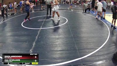 192 lbs Champ. Round 1 - Max McWilliams, Church Boyz vs Simon Arredondo, Bullard HS