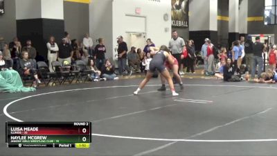 155 lbs Round 2 (16 Team) - Luisa Meade, Illinois vs Haylee McGrew, Ankeny Girls Wrestling Club