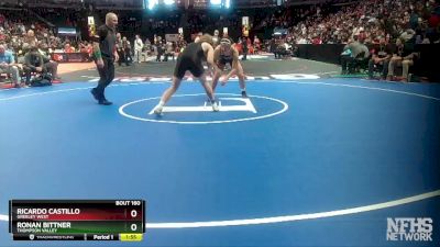 190-4A Quarterfinal - Ricardo Castillo, Greeley West vs Ronan Bittner, Thompson Valley