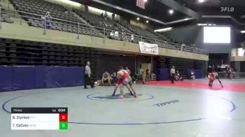 142 lbs Final - Brad Cipriani, Pittsburgh, PA vs Tony DeCato, West Haven, CT