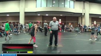 90 lbs Round 2 (6 Team) - Dallas Rosenbarger, Contenders Wrestling Academy Blue vs Lucas Reeves, Steel Valley