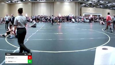 116 lbs Round Of 64 - Amy Carlson, Clackamas WC vs Lei'ani Jaime, Animal House WC