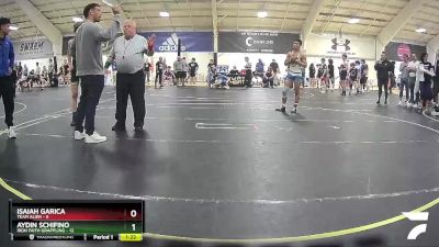 120 lbs Round 4 (6 Team) - Aydin Schifino, Iron Faith Grappling vs Isaiah Garica, Team Alien