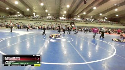 70 lbs Cons. Round 2 - Lane Smith, Savannah Youth Wrestling Club-AA vs Jude Andrews, Phenom Wrestling-AAA