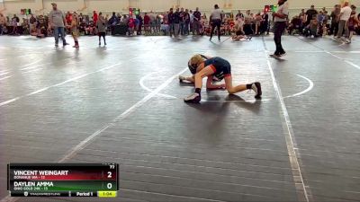 84 lbs Round 3 (6 Team) - Tyler Feckett, Donahue WA vs Andy Dorman, Rambler WC