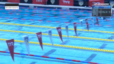 2019 ISCA TYR International Senior Cup - July 31 - Womens 100 Butterfly | West Starting Blocks