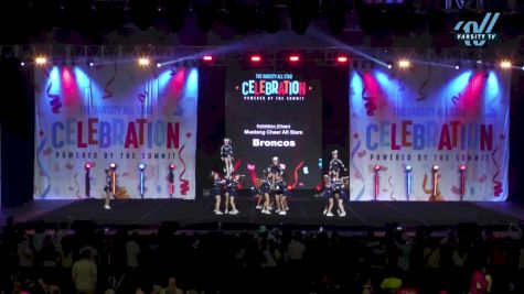 Mustang Cheer All Stars - Broncos [2024 Exhibition (Cheer) Day 2] 2024 The Varsity All-Star CELEBRATION