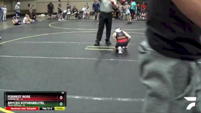 72 lbs Round 1 (6 Team) - Forrest Rose, Foxfire WC vs Brycen Kothenbeutel, Team Gotcha