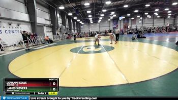 115 lbs Rd# 5- 3:45pm Friday Final Pool - James Sievers, Minion Green vs Jovanni Solis, Cali Red
