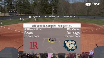 Replay: Lenoir-Rhyne vs Wingate - DH | Mar 20 @ 1 PM