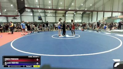 175 lbs Cons. Round 2 - Oren Frieson, CA vs Elijah Reeves, WA