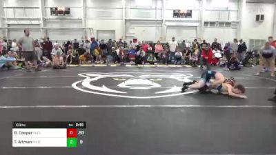 108 lbs Round 1 - Brayden Cooper, Patriots WC WV vs Tristan Altman, Phoenix Wrestling Club